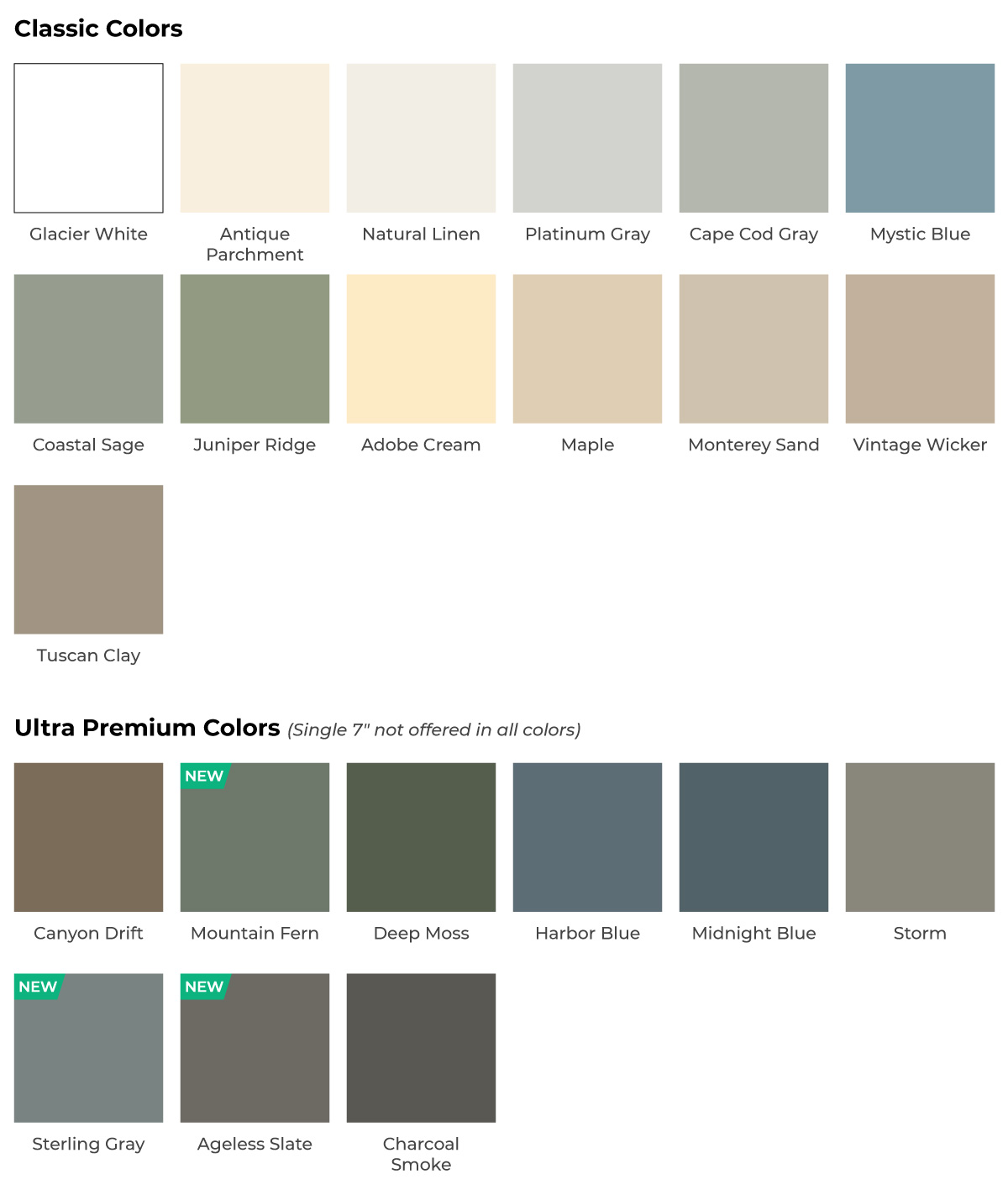 dutch lap vinyl siding colours