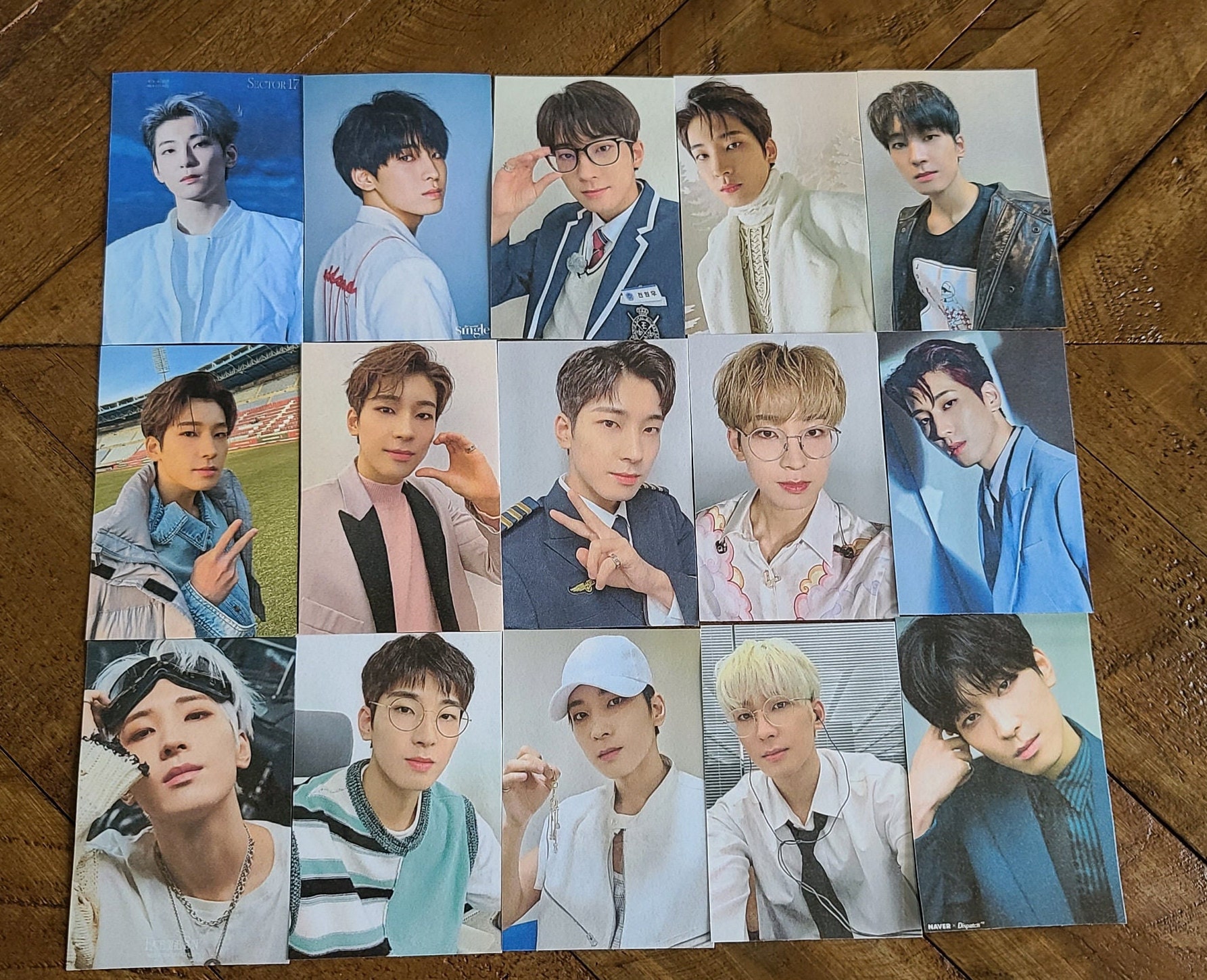 seventeen photocards