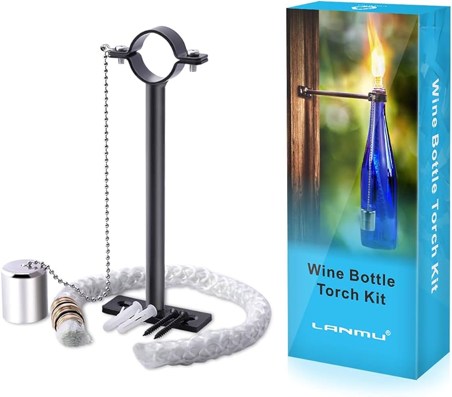 wine bottle torch kit