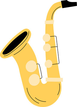 saxophone clipart