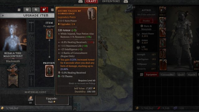 diablo 4 item level breakpoints