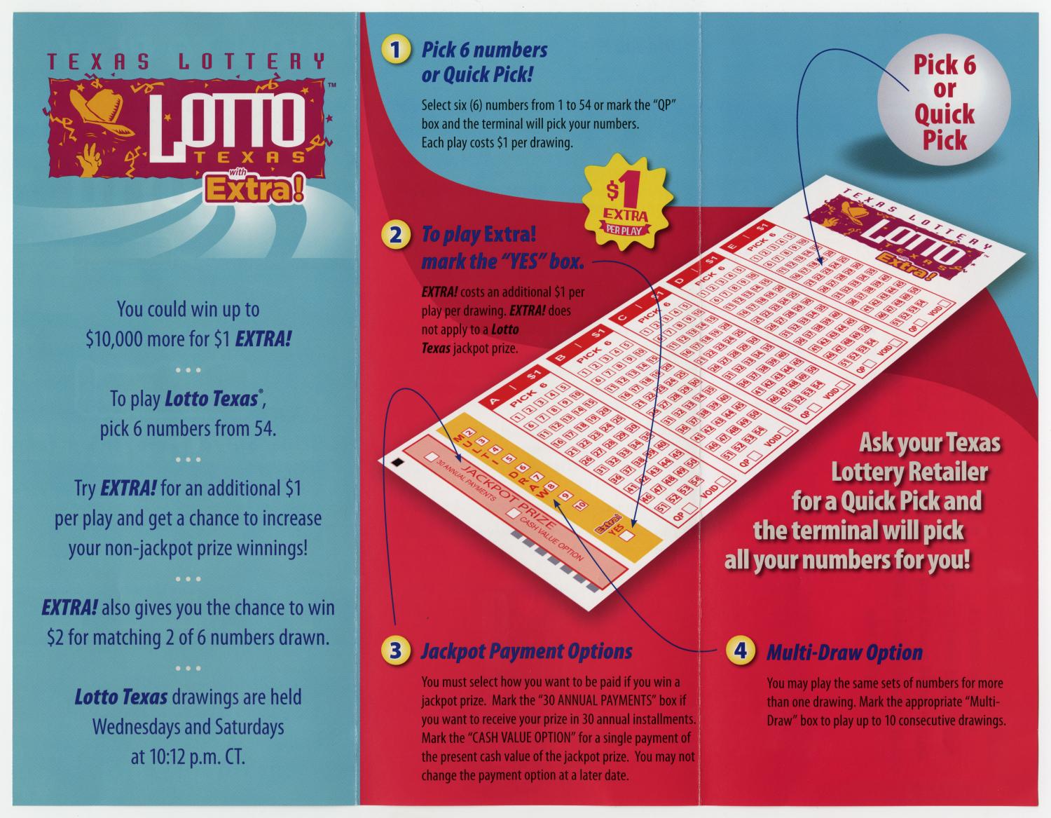 texas lotto extra