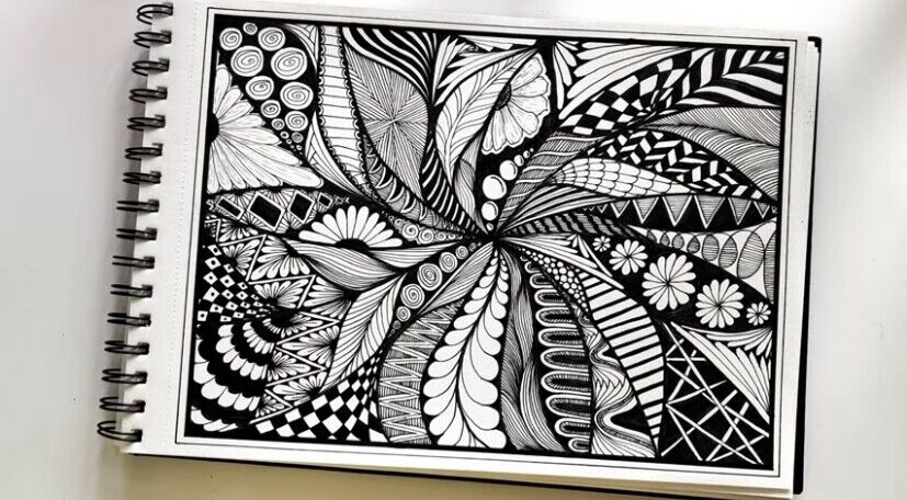 zentangle mandala art designs