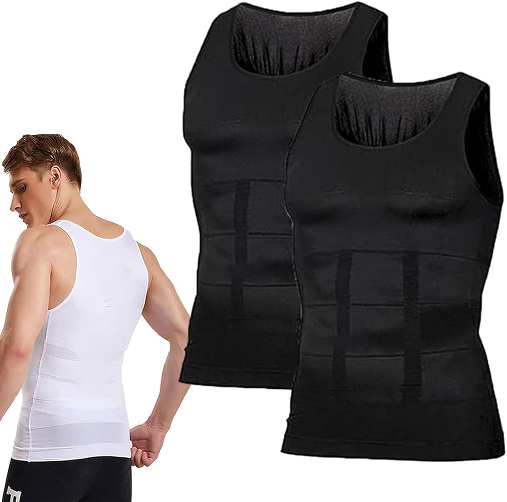 mens body shaper vest