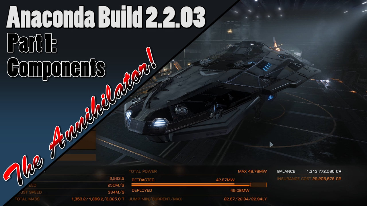 anaconda combat build