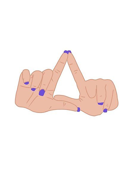 tri delta hand sign