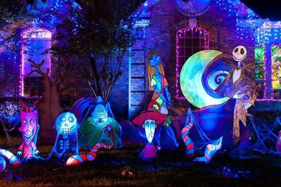 nightmare before xmas lights