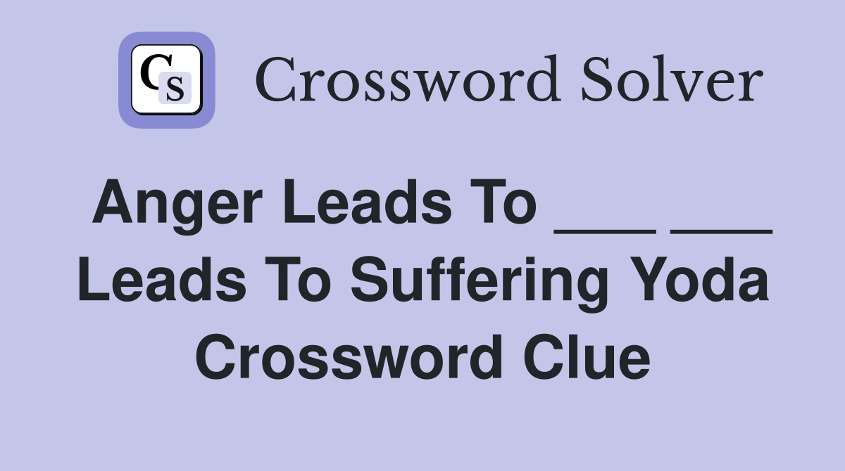 suffering crossword clue