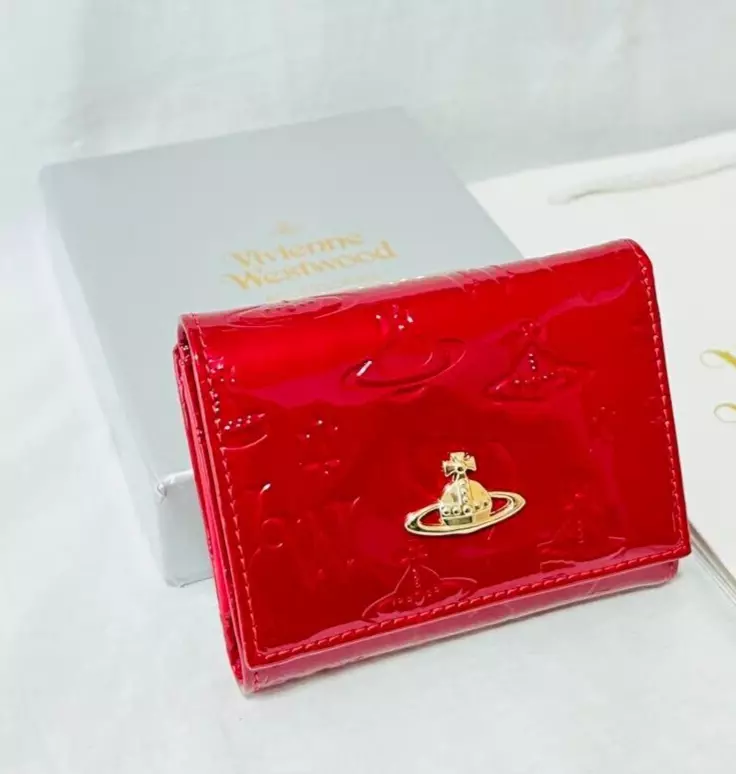 vivienne westwood wallet red