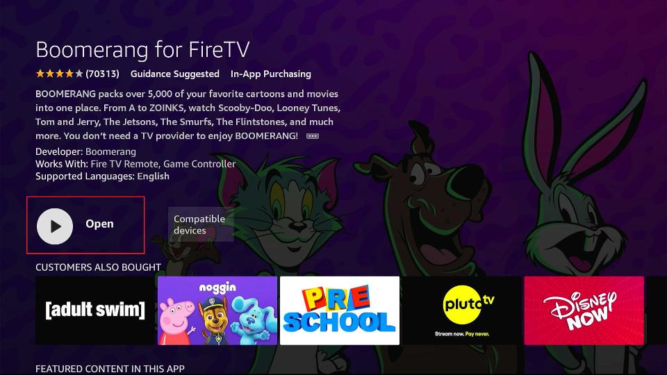 boomerang firetv