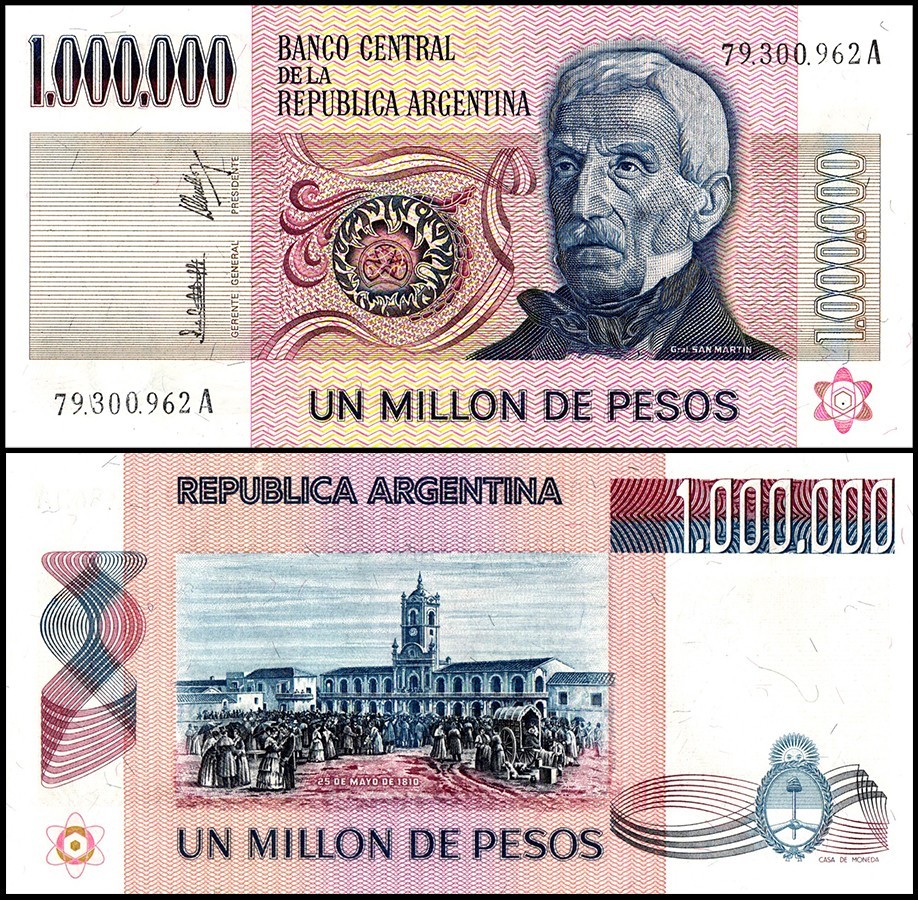 1 million argentine peso to php