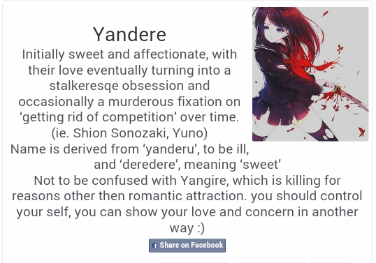 yandere quiz