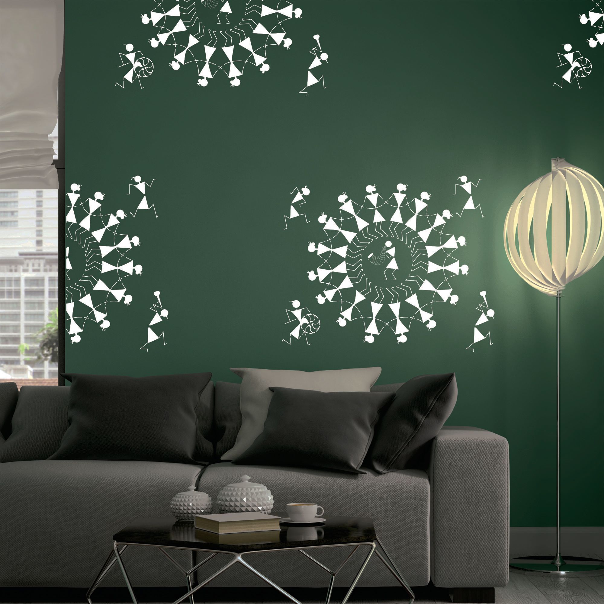 modern wall stencils