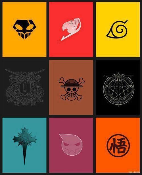 iconic anime symbols