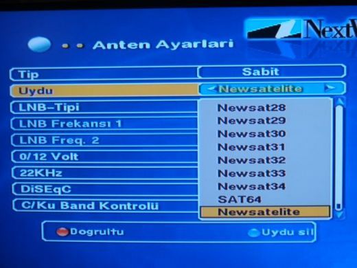 türksat 42 e frekans