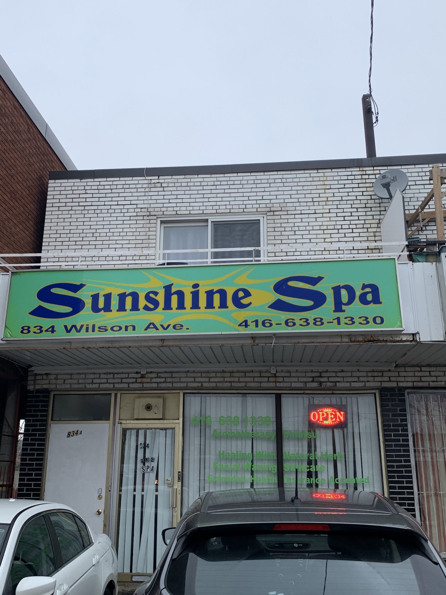 sunshine spa north york