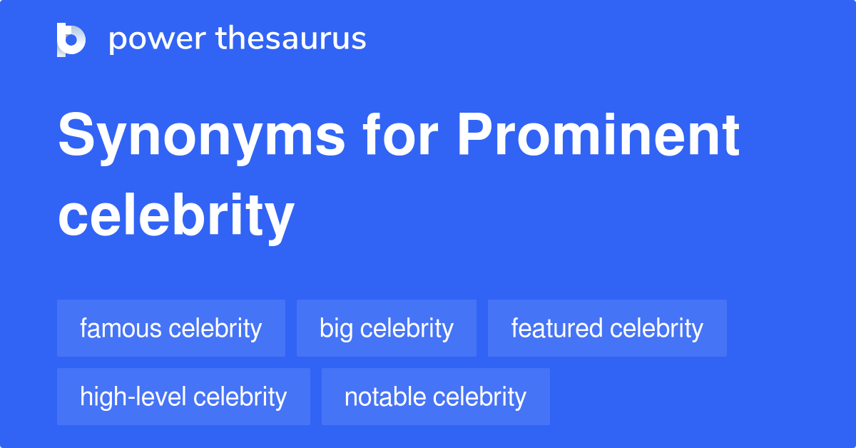 prominent thesaurus