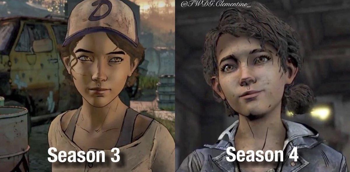 how old is clementine in season 4