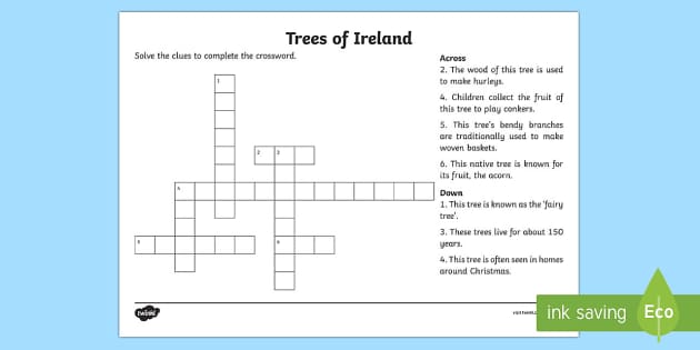 deciduous tree crossword clue