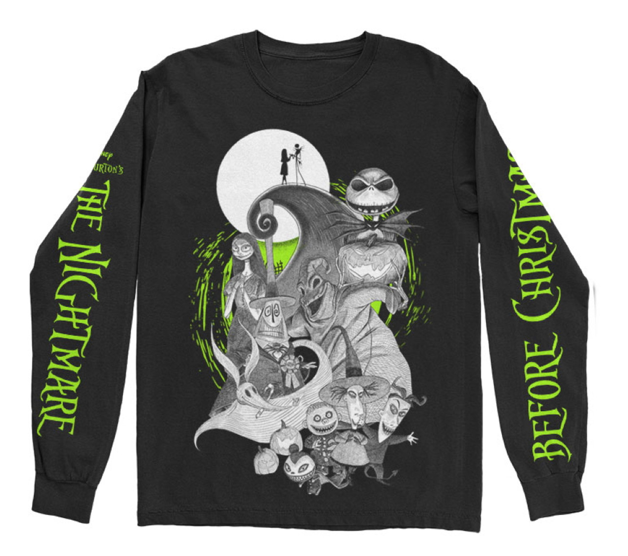 nightmare before christmas long sleeve