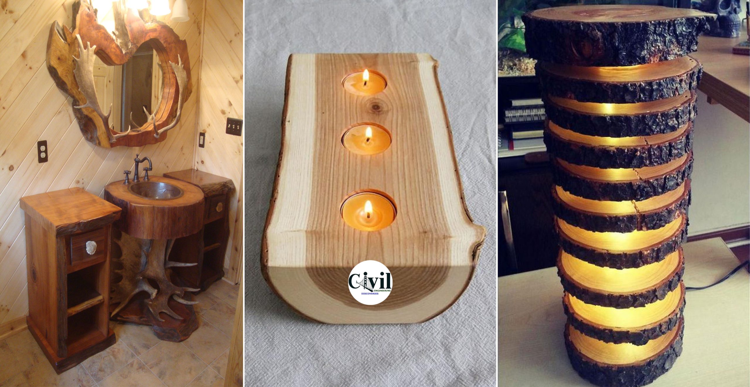 wood decorations for home