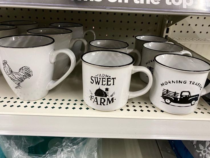 dollar store coffee mugs