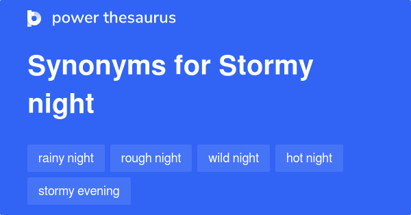 stormy synonym