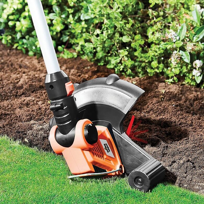 cordless grass trimmer and edger