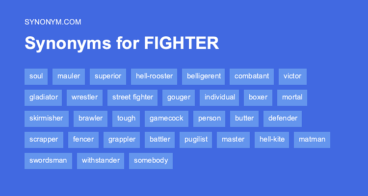 fighter synonym