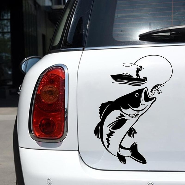 fish sticker car