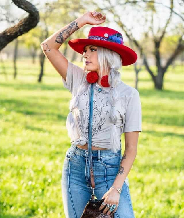 coiffure cowgirl