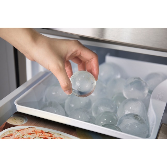 lg fridge round ice cubes