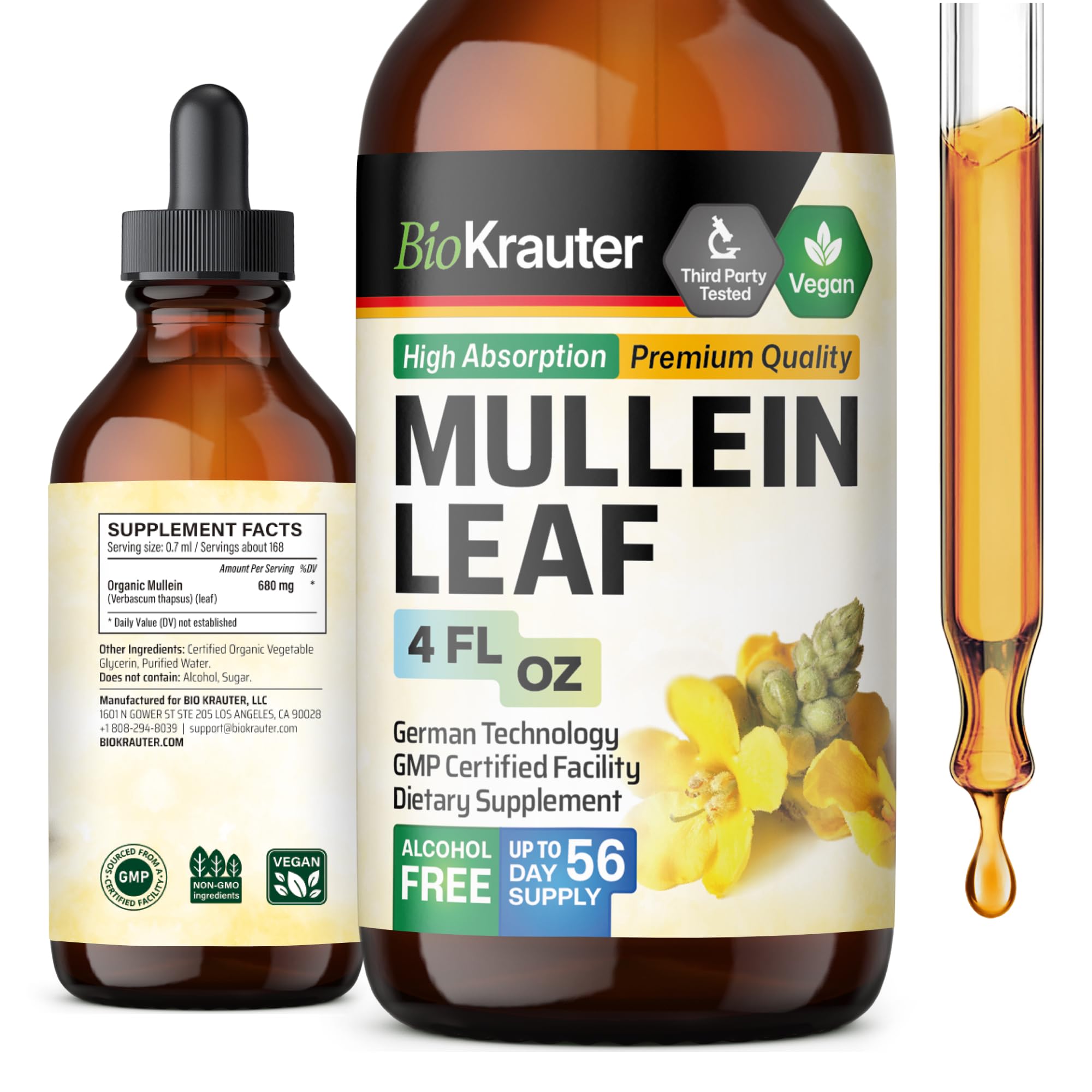 mullein drops for lungs