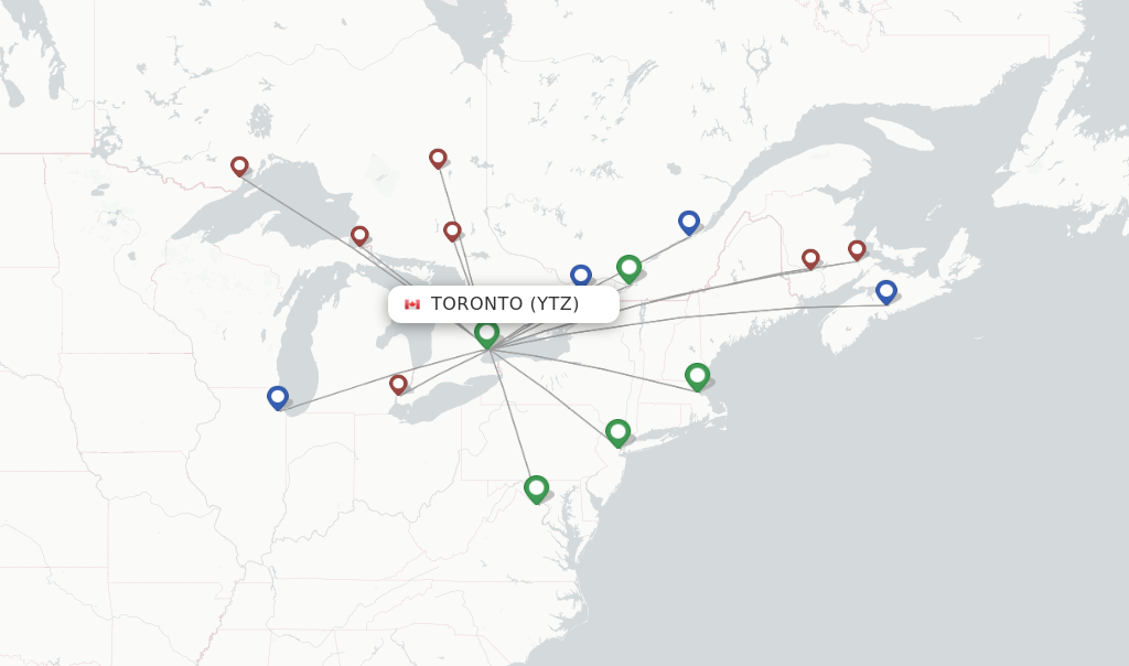 flights from toronto to timmins ontario