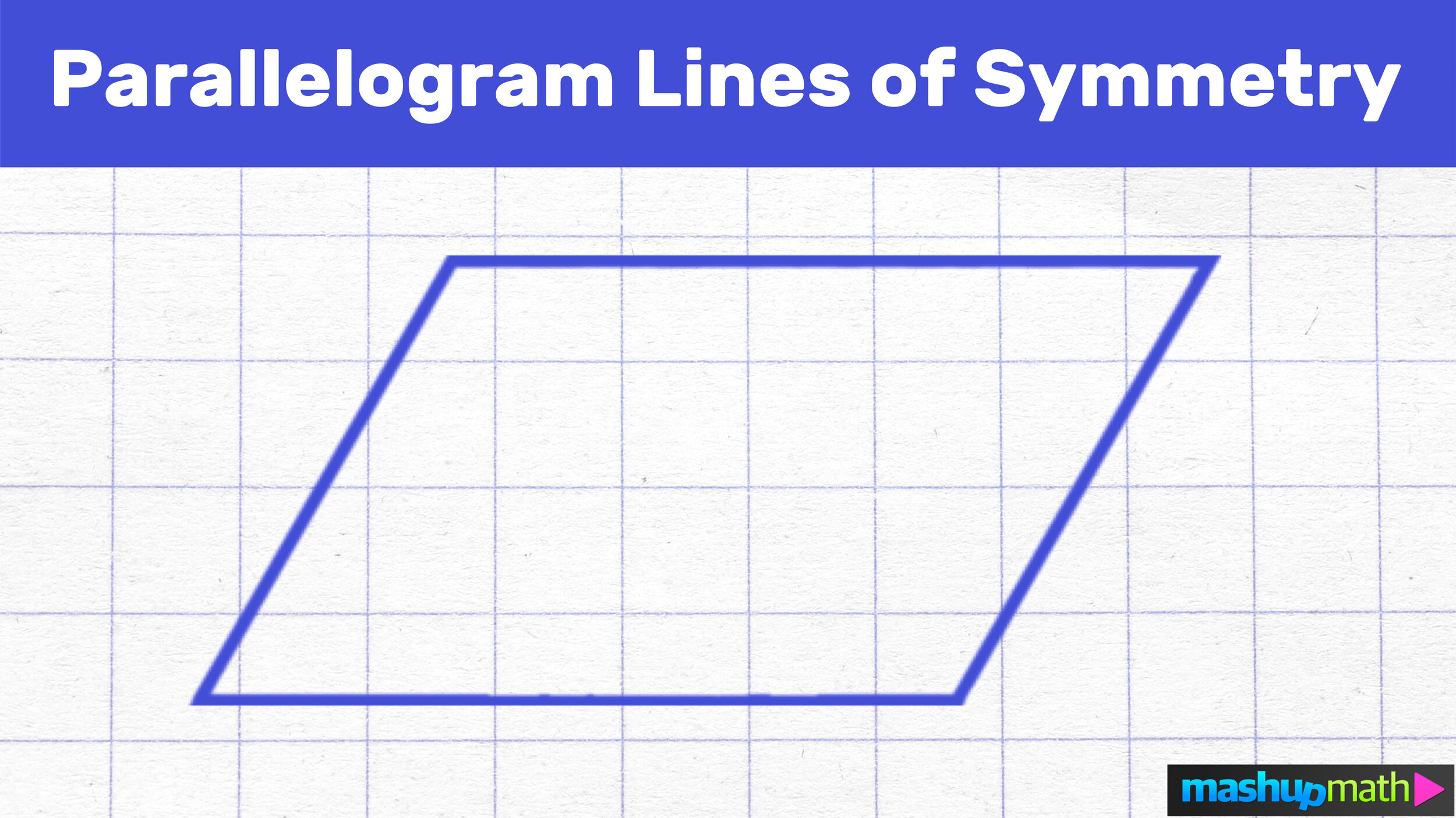 lines of symmetry in a parallelogram