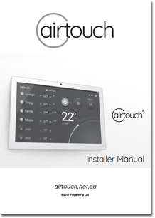 airtouch 5 installation manual