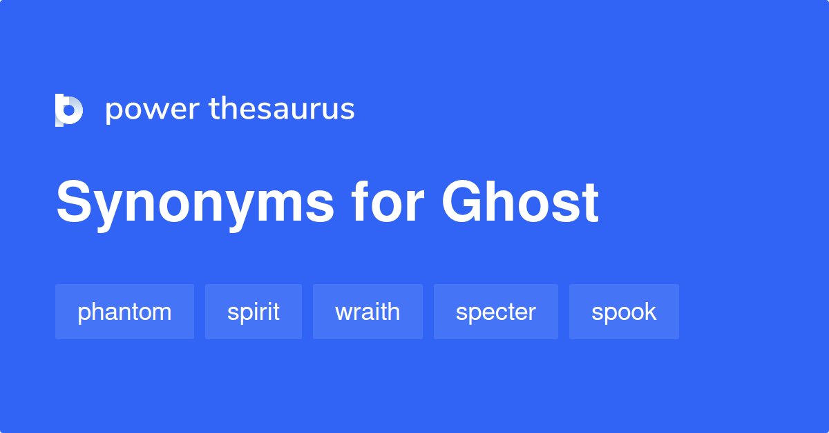 ghost thesaurus