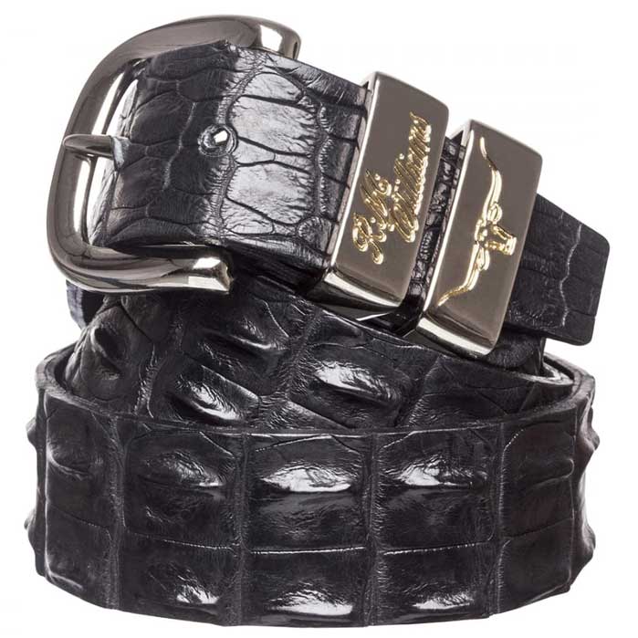 r.m. williams crocodile belt