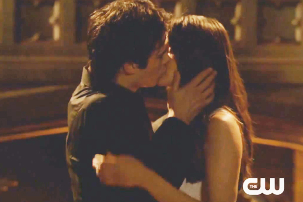 what episode do elena and damon get together