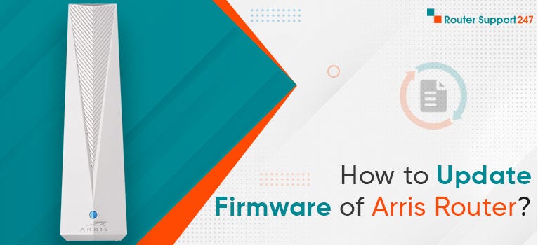 arris router firmware update