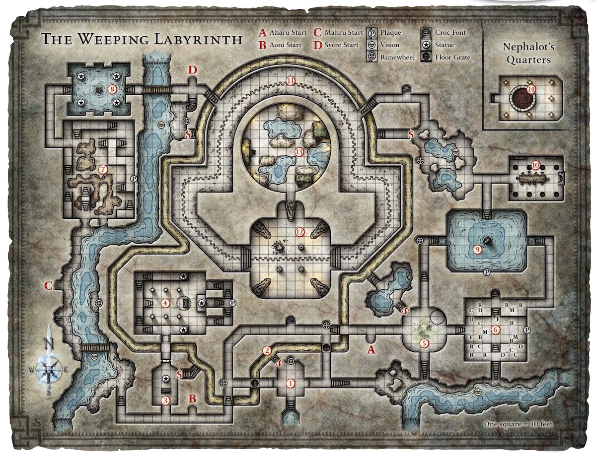 dnd dungeon map