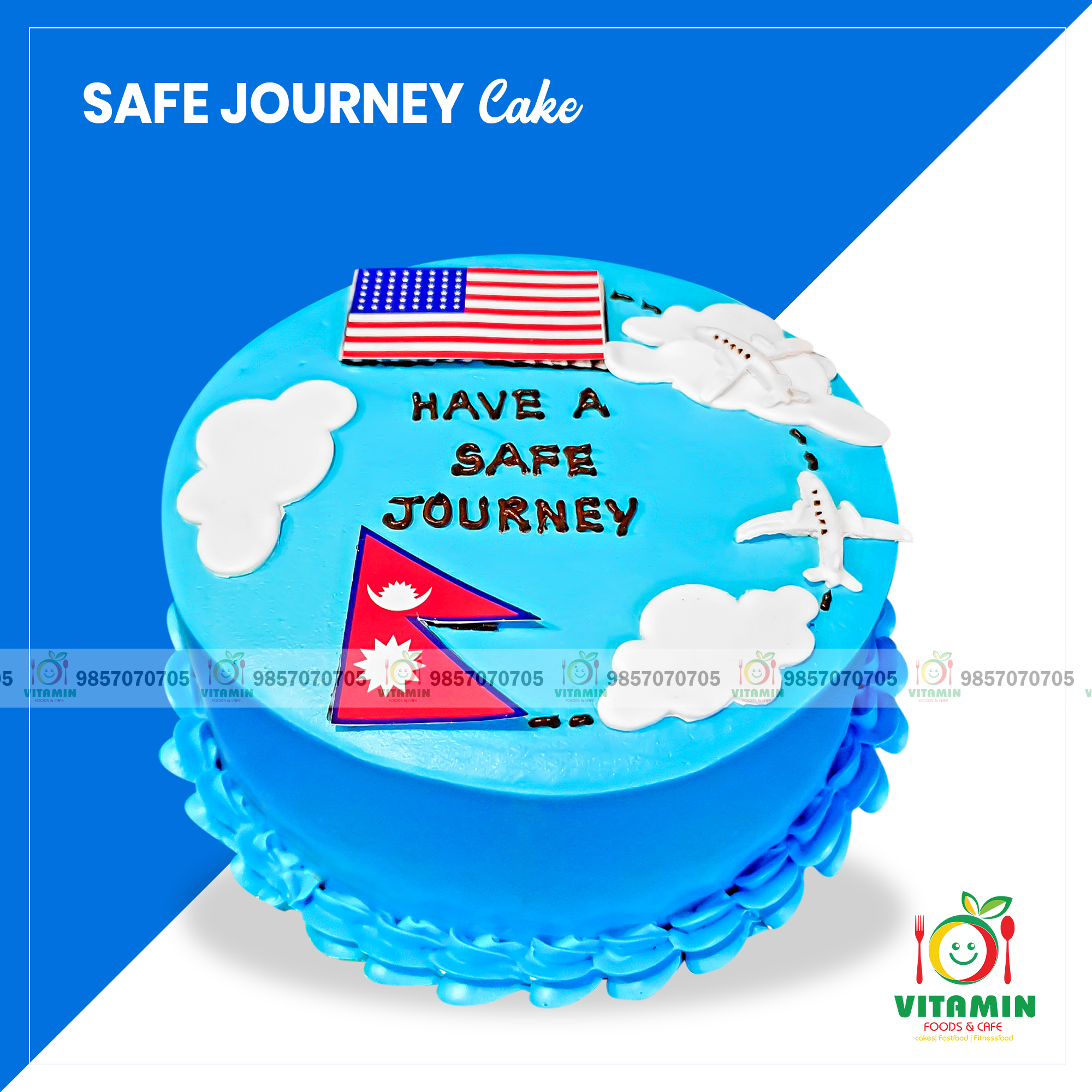 happy journey cake