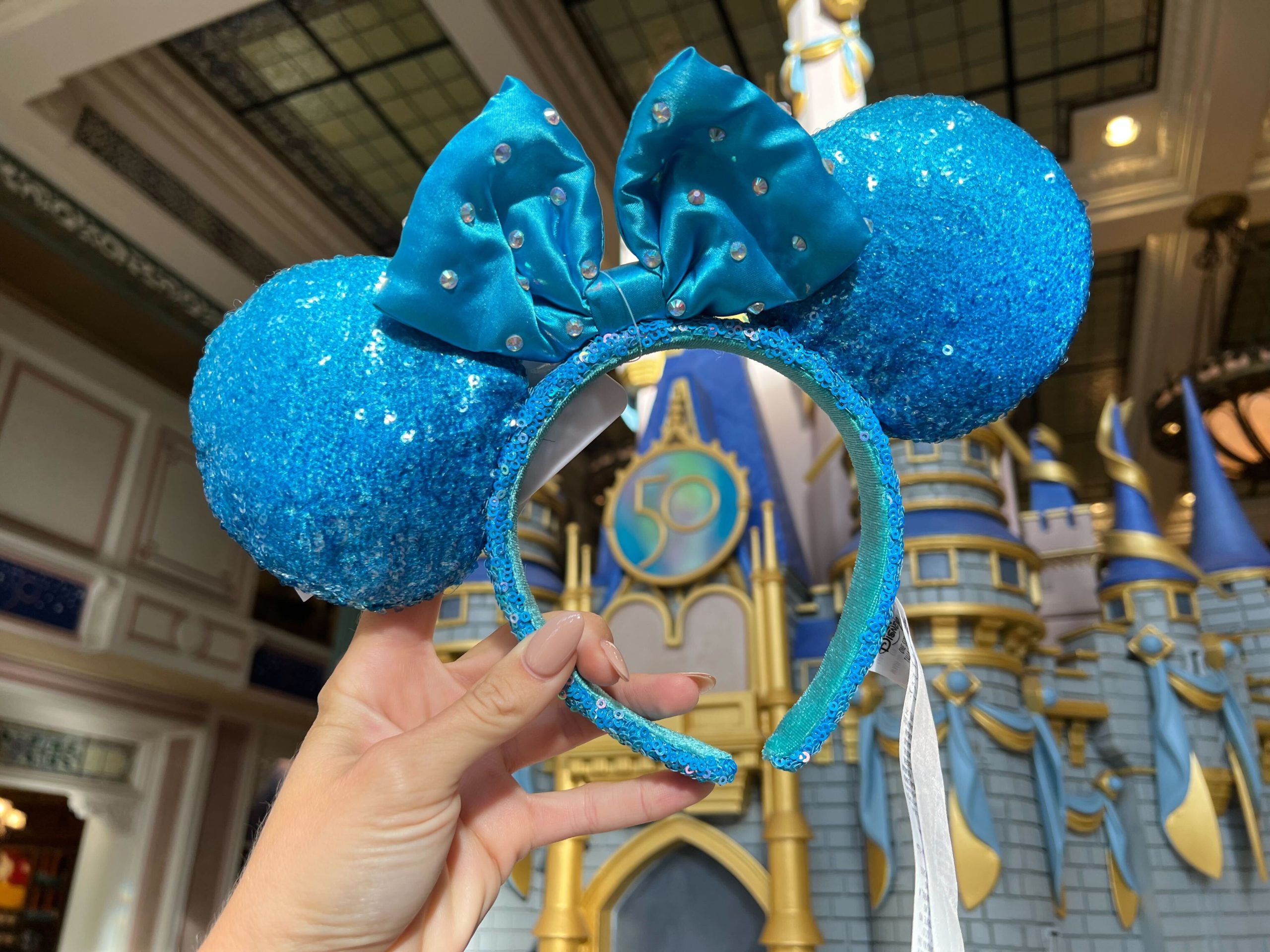 mickey ears blue