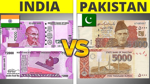 indian rupee value in pakistan