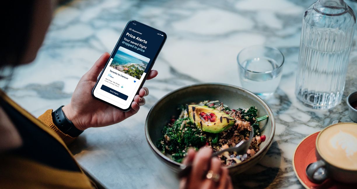 skyscanner price alert
