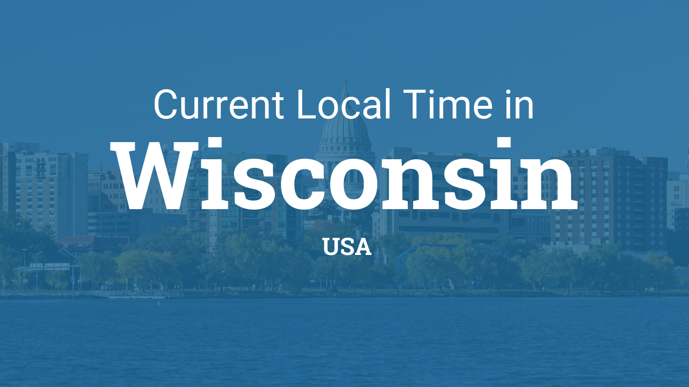 local time in wisconsin usa