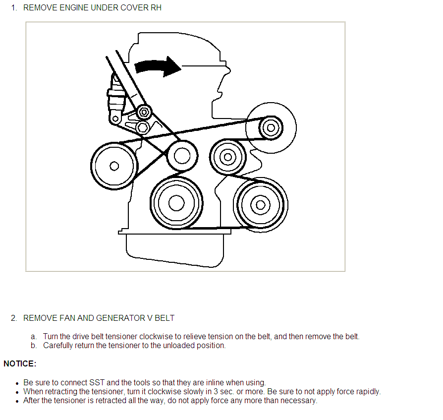 2006 toyota corolla belt diagram