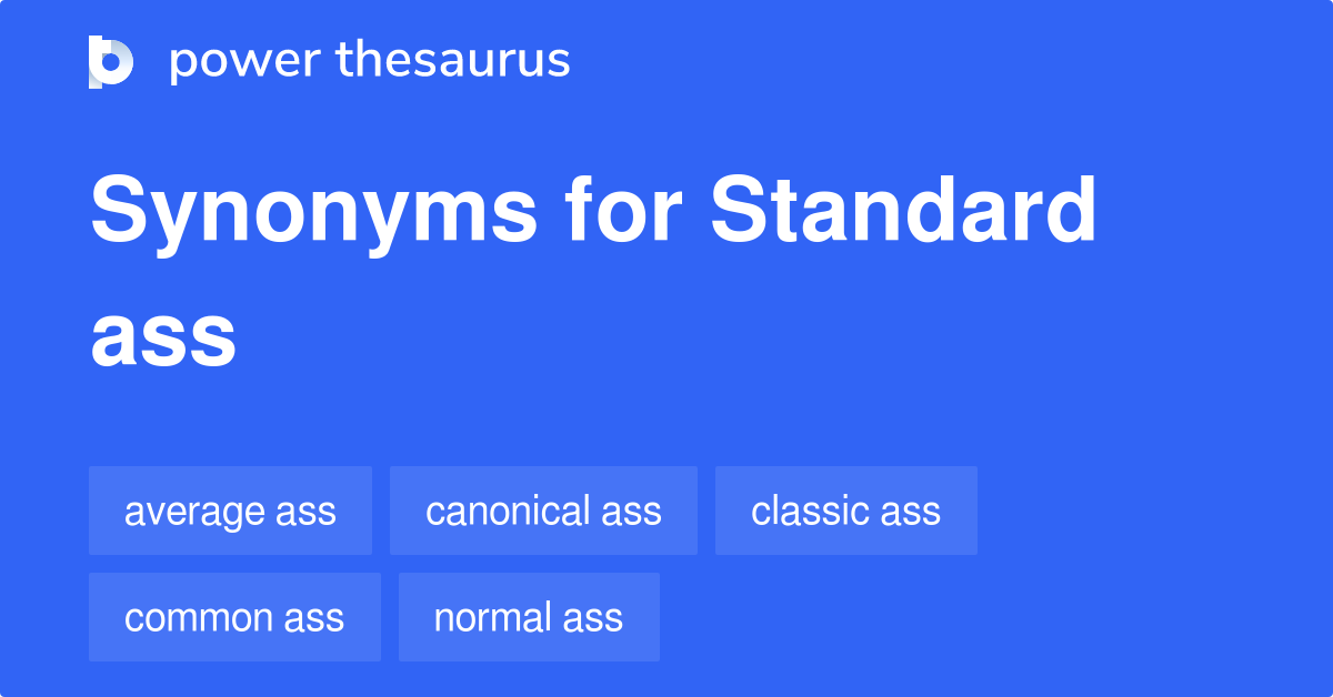 ass synonyms