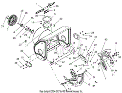 ariens snowblower parts list