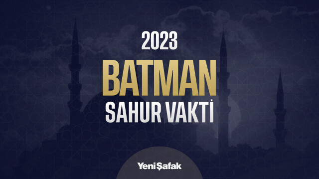 batman ikindi ezanı kaçta okunuyor